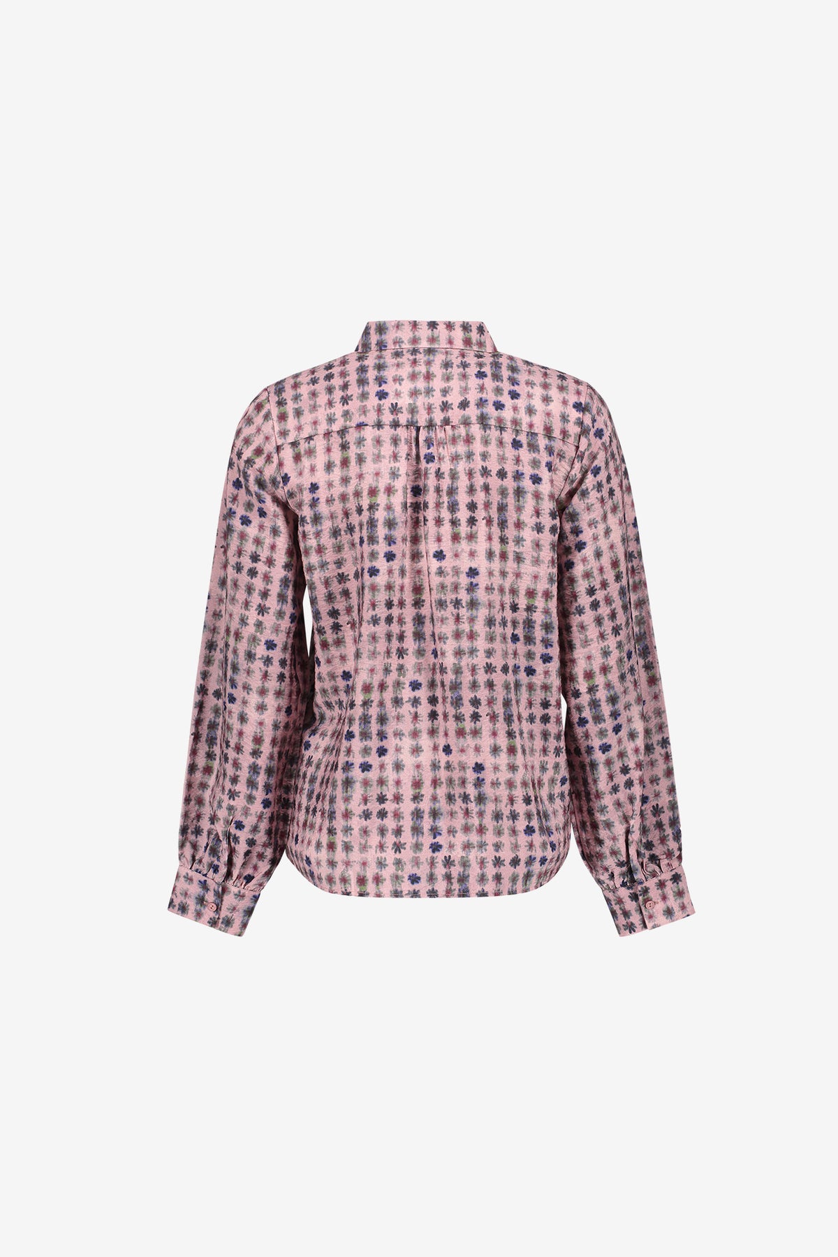 Geisha Bluse mit Blumenmuster