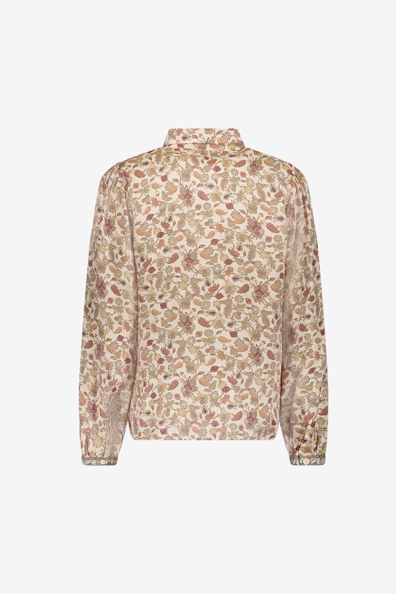 Geisha Bluse mit romantischem Print
