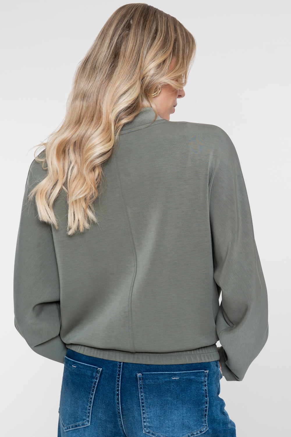 Geisha Damen Modal-Mix-Sweatshirt mit lockerer Passform