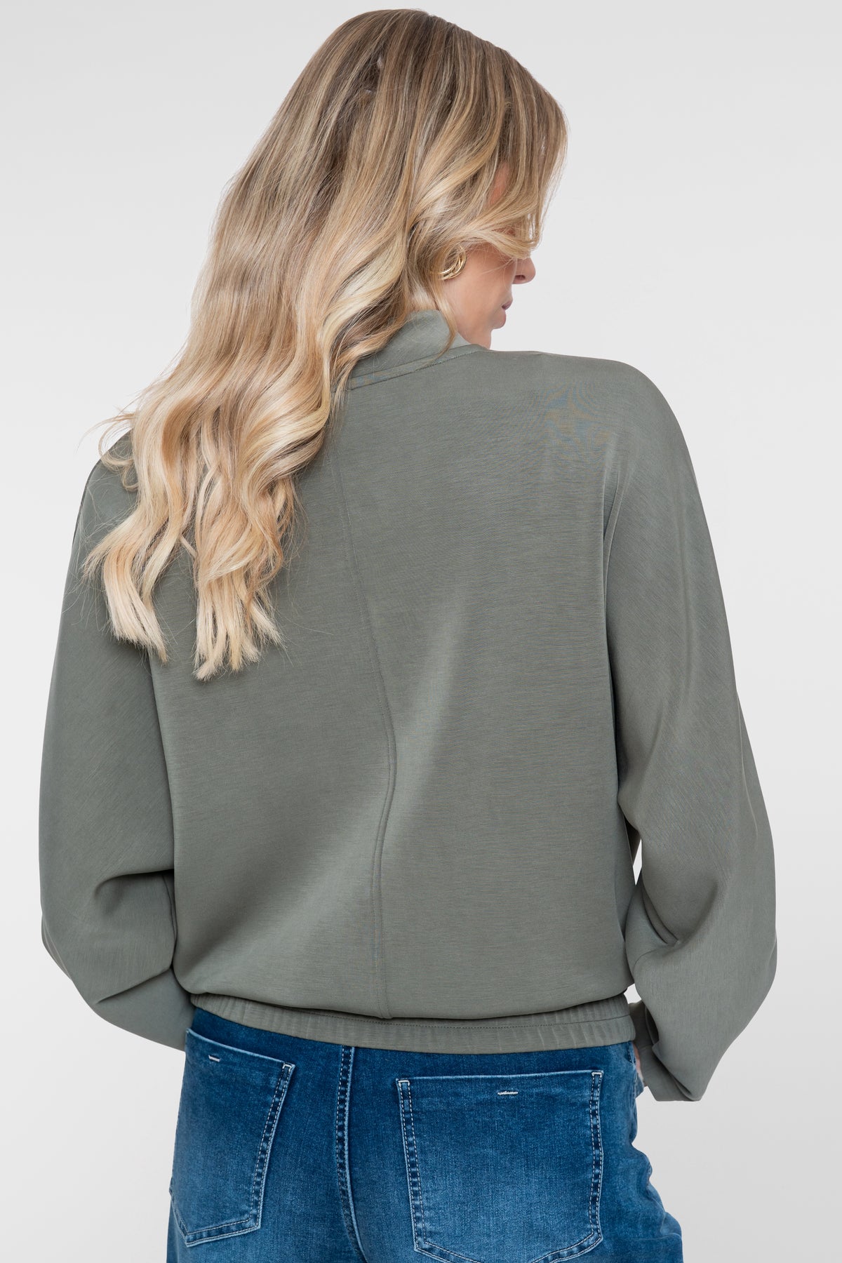 Geisha Damen Modal-Mix-Sweatshirt mit lockerer Passform
