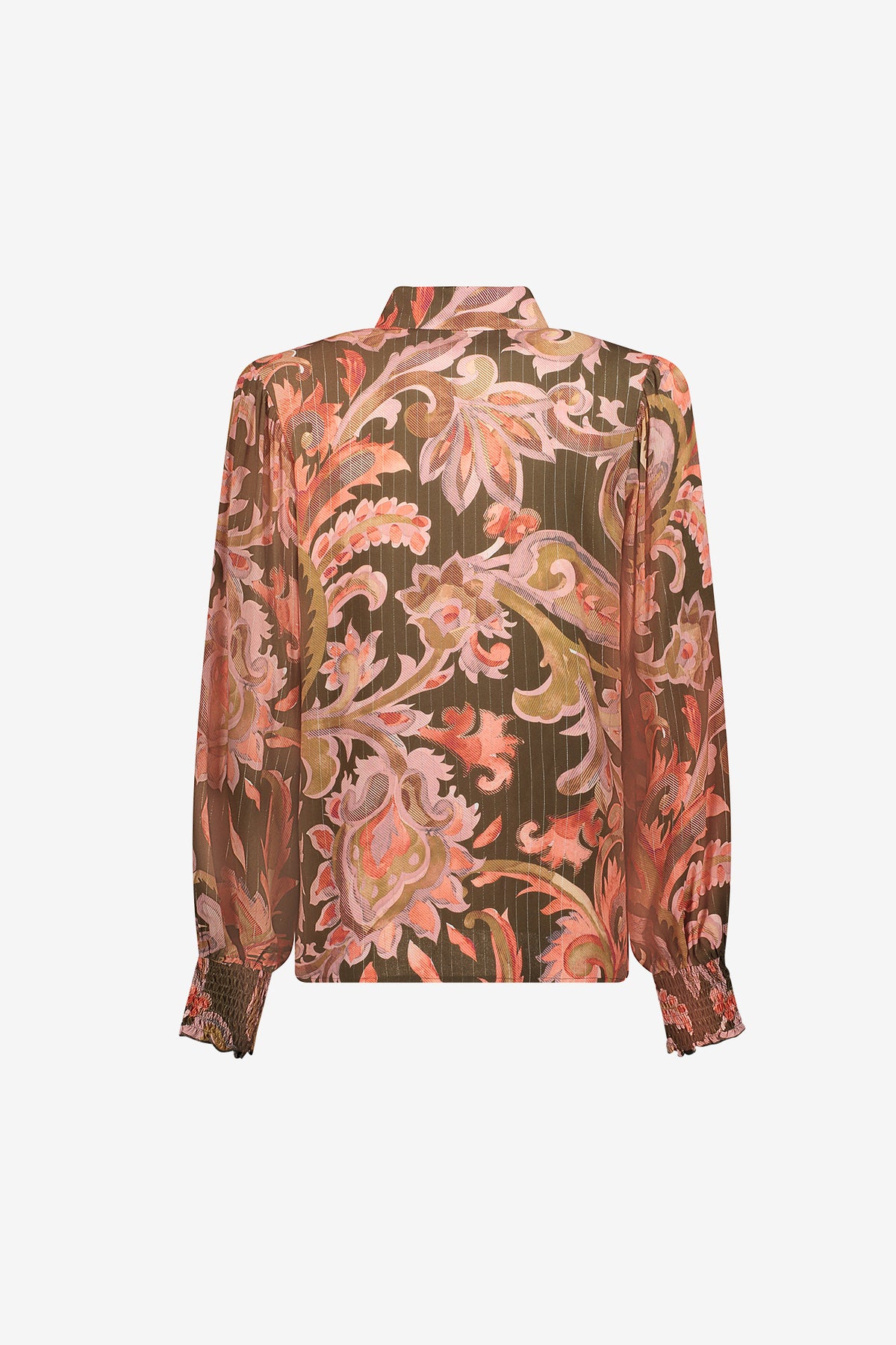 Geisha Damen Bluse mit Paisleyprint und dezentem Lurexdetail