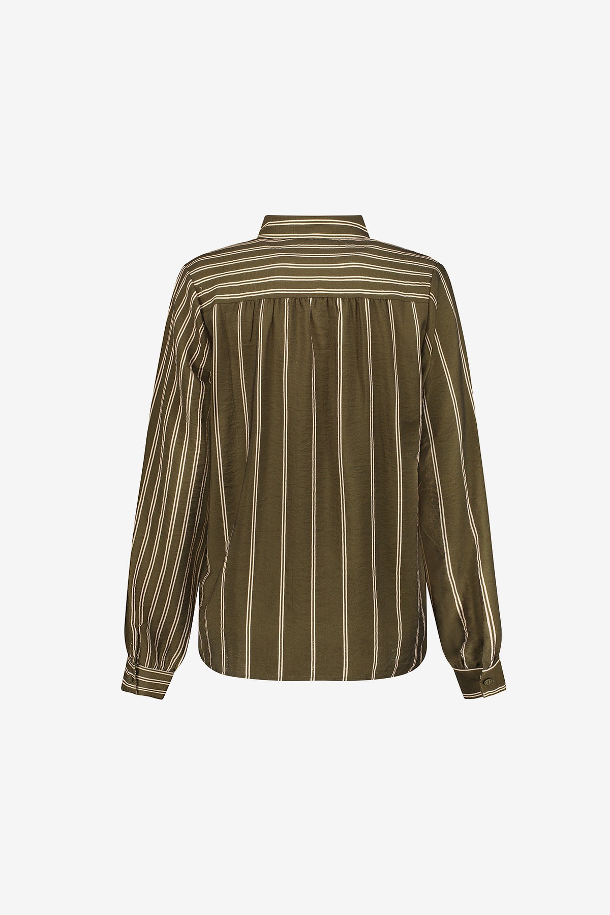 Geisha Damen Viskosebluse mit Streifenmuster und verspielter Linienführung