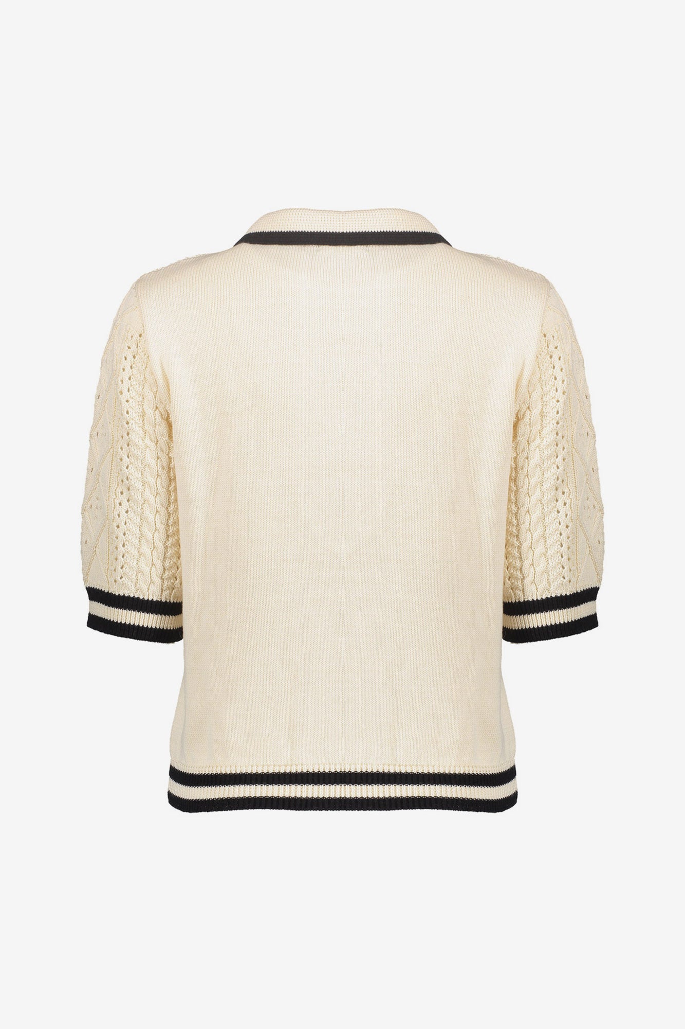 Geisha Ajour-Polo-Pullover