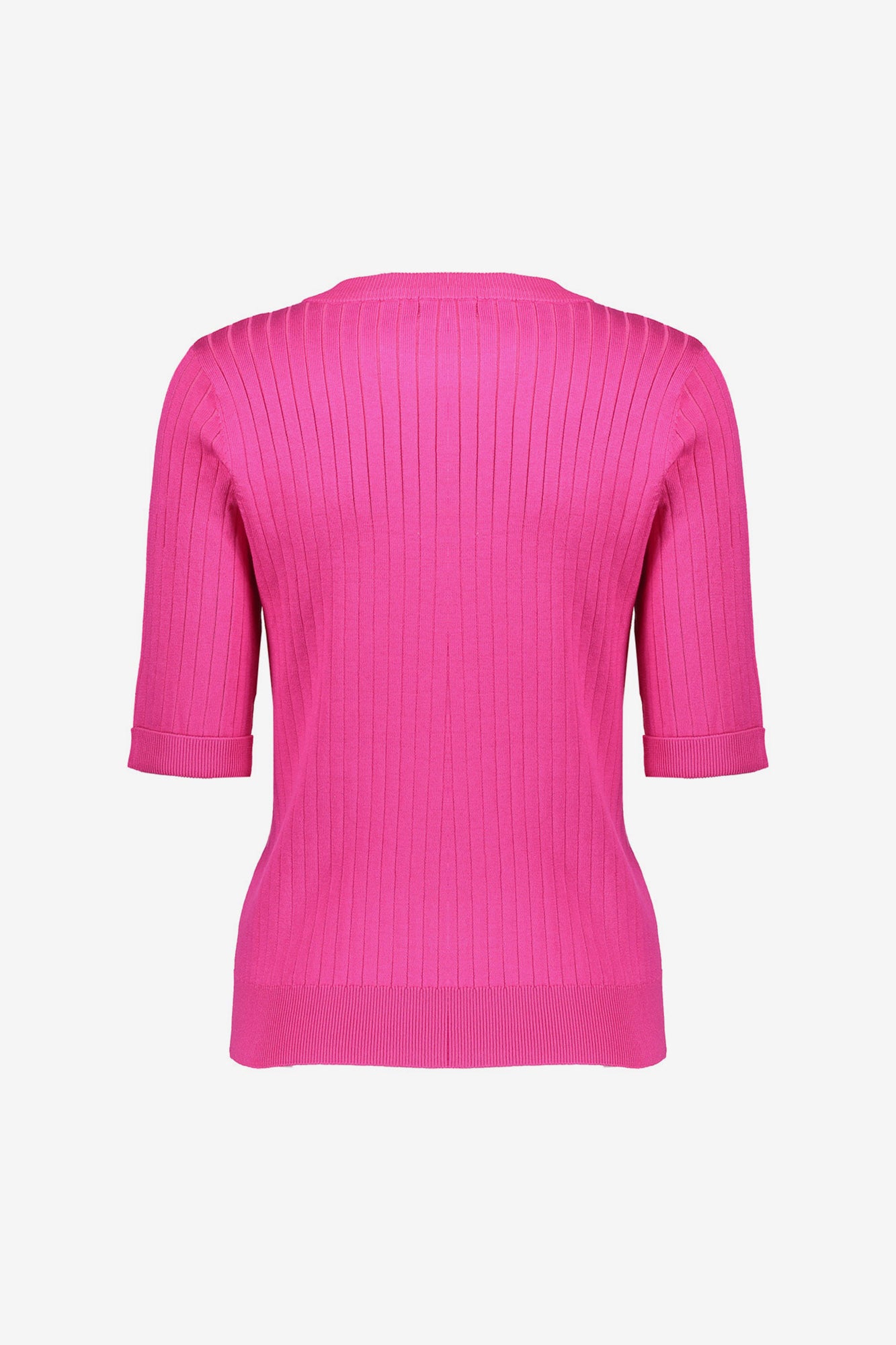 Geisha Basic Pullover in Fuchsia