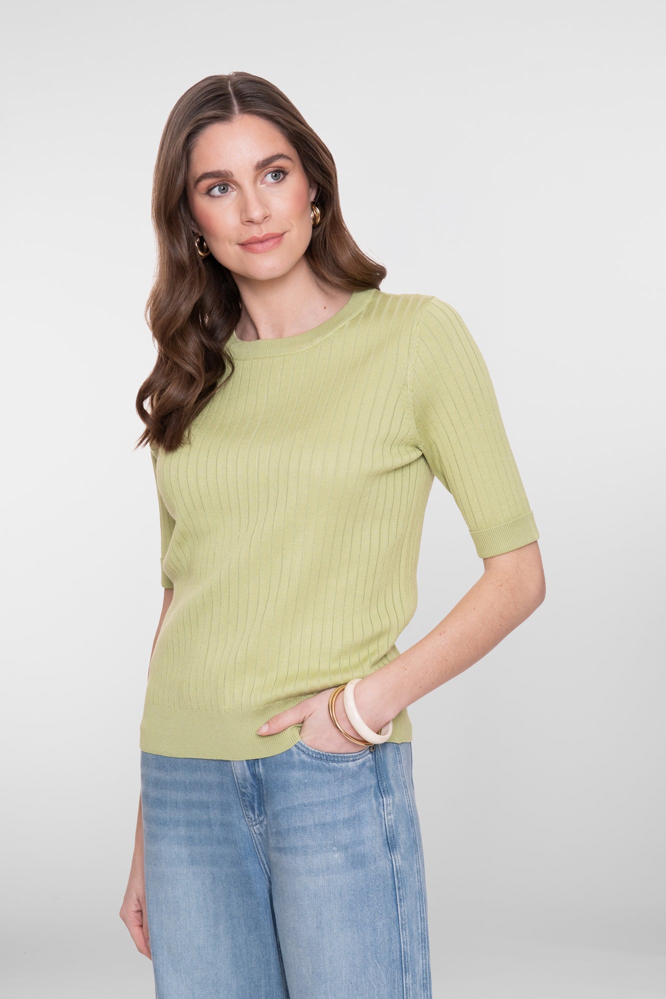 Geisha Basic Top Grün