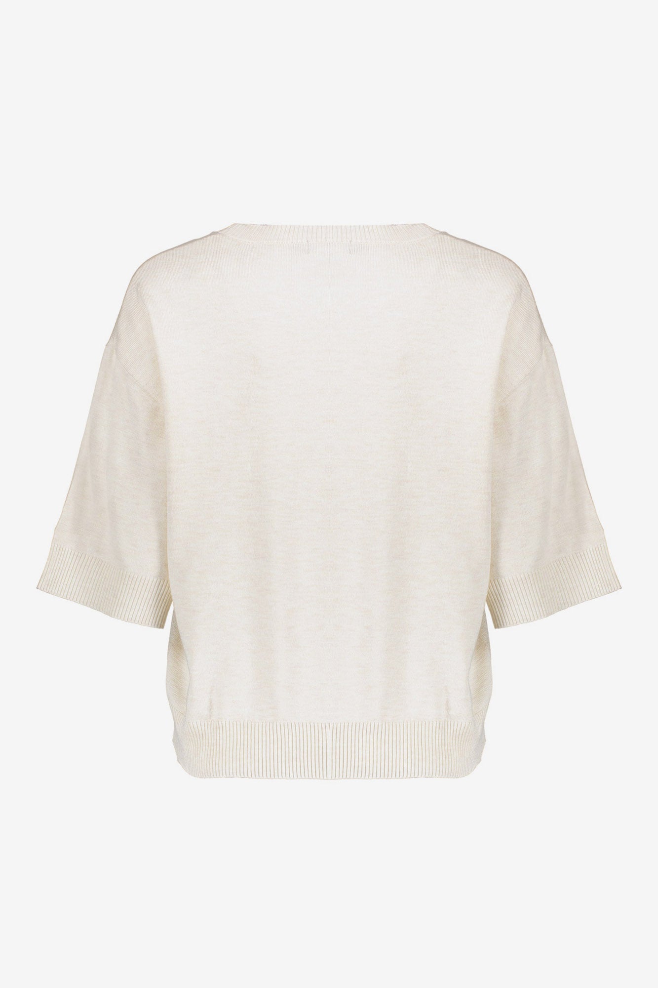 Geisha Locker fallender beiger Pullover