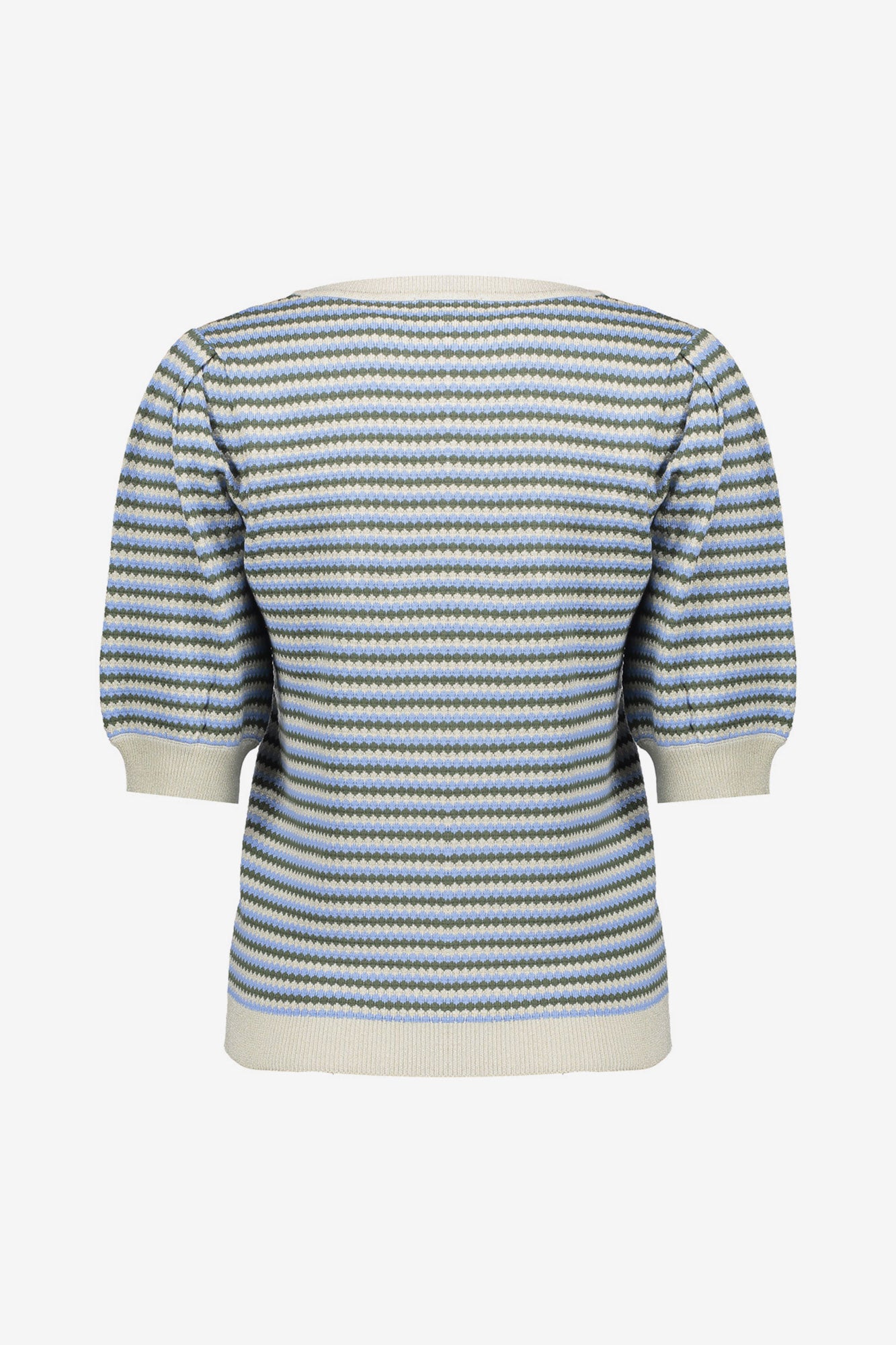 Geisha Stricktop mit Streifen und Lurex