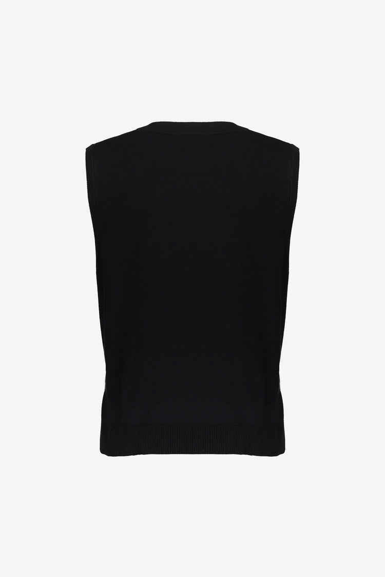 Geisha Basic Top Schwarz