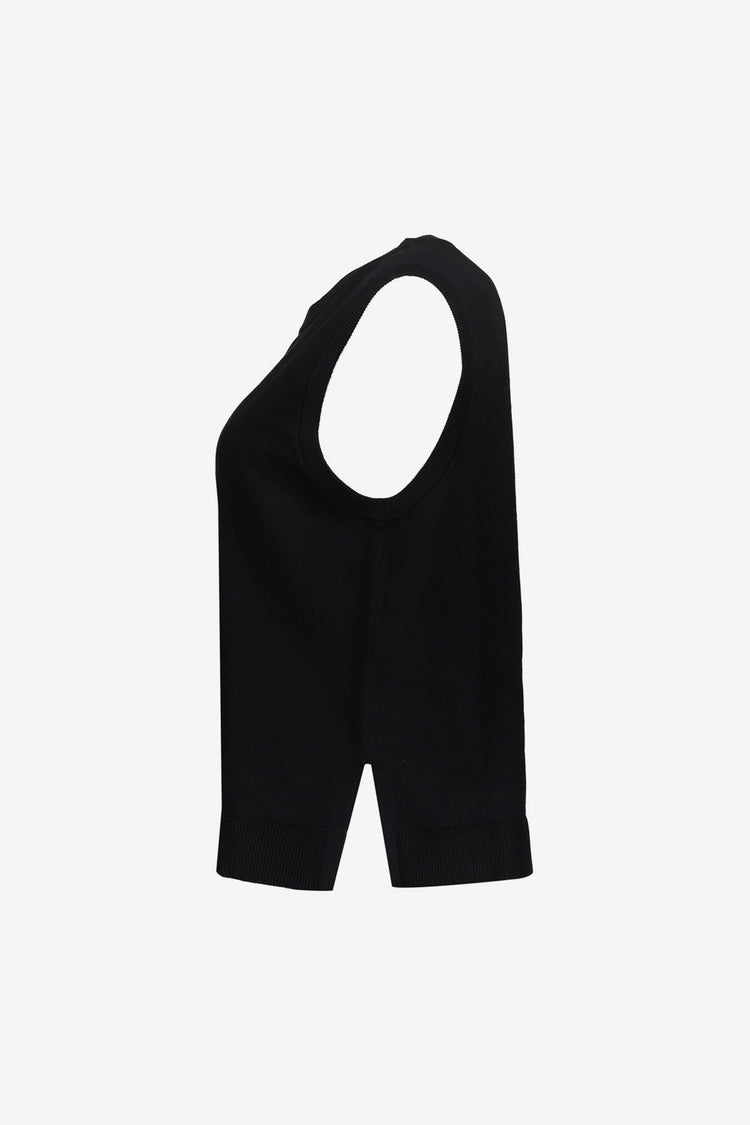 Geisha Basic Top Schwarz