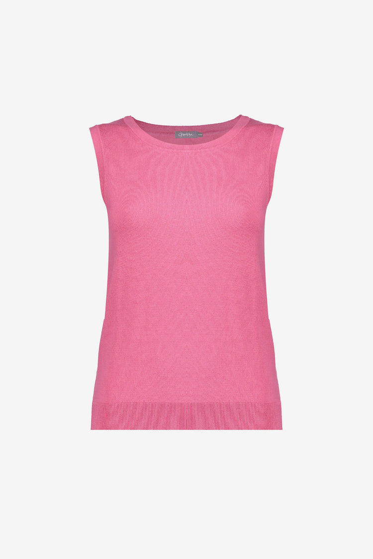 Geisha ärmelloses Top in Rosa