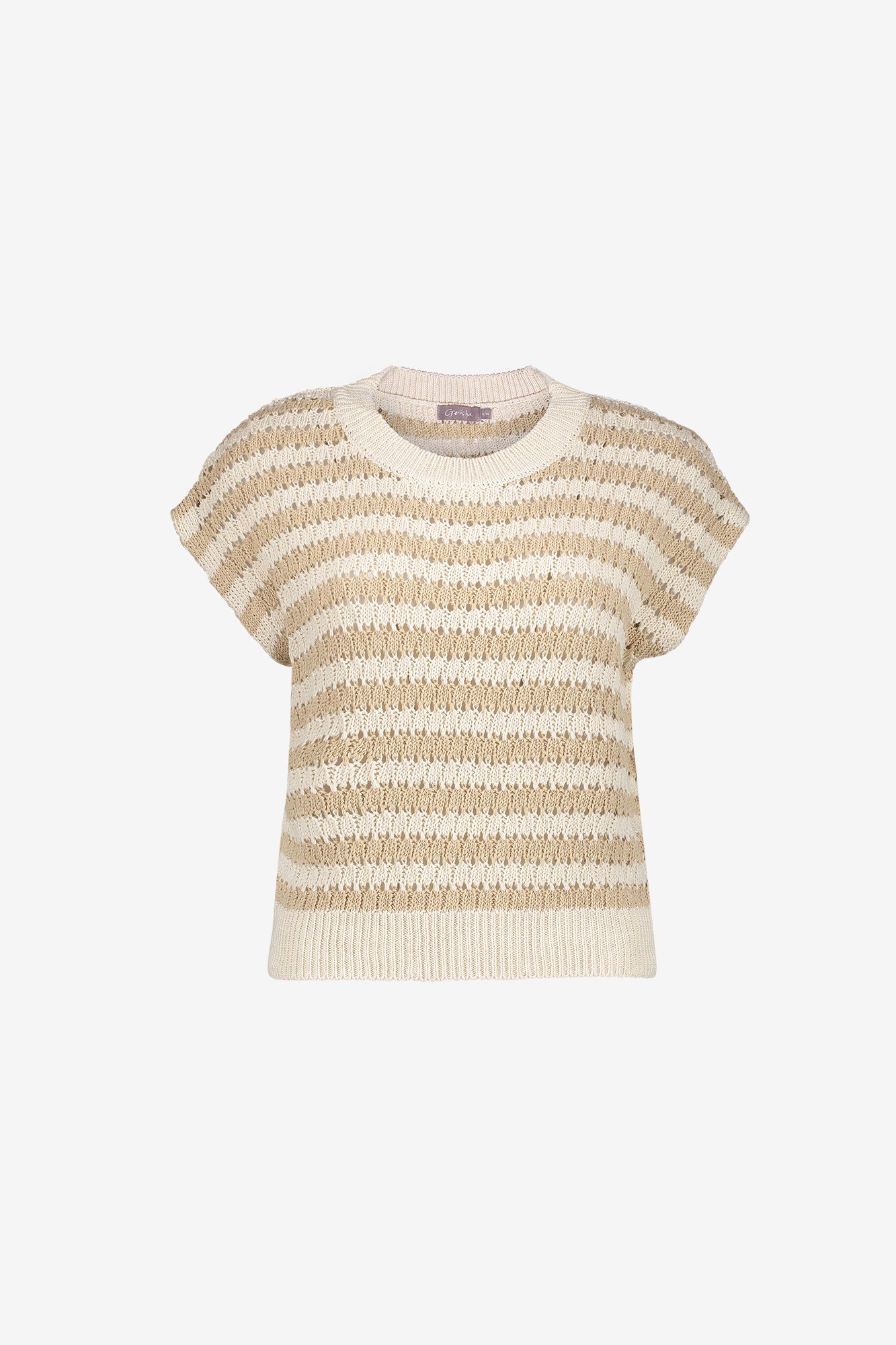 Geisha Pullover mit Streifenmuster