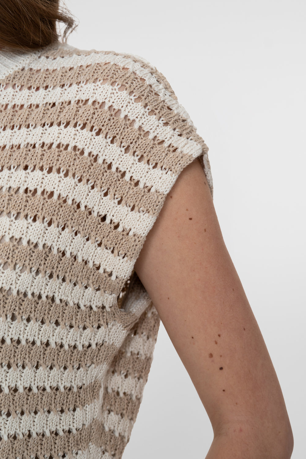 Geisha Pullover mit Streifenmuster