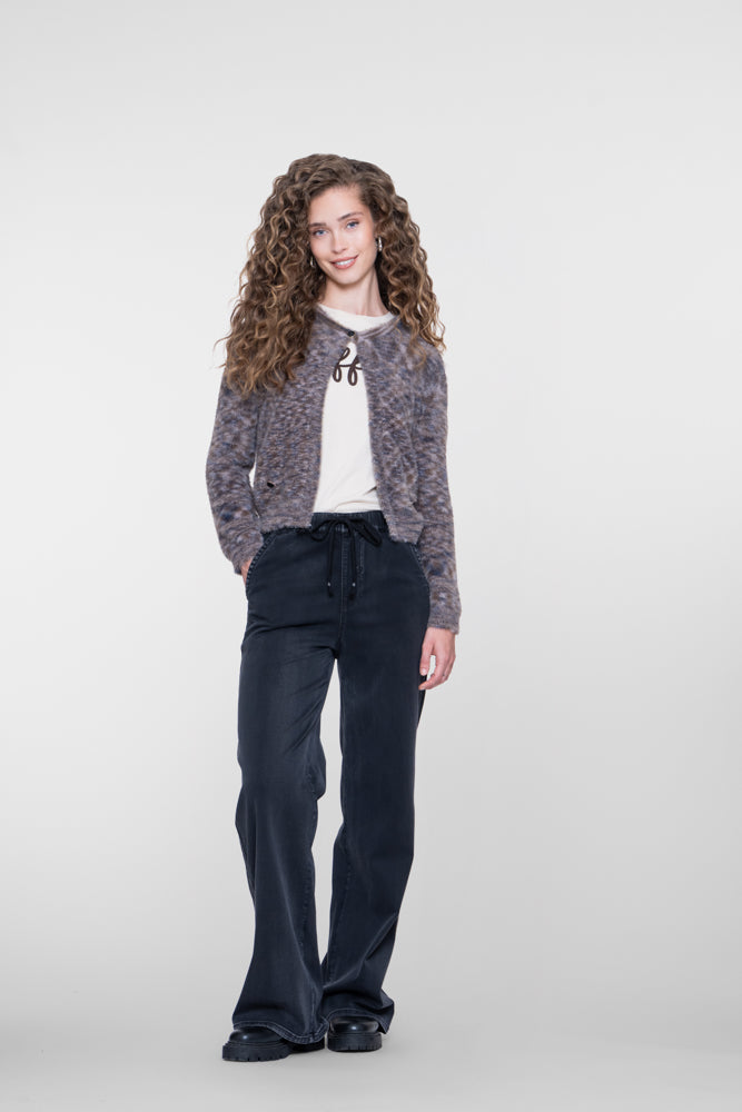 Geisha Strickjacke mit offener Passform