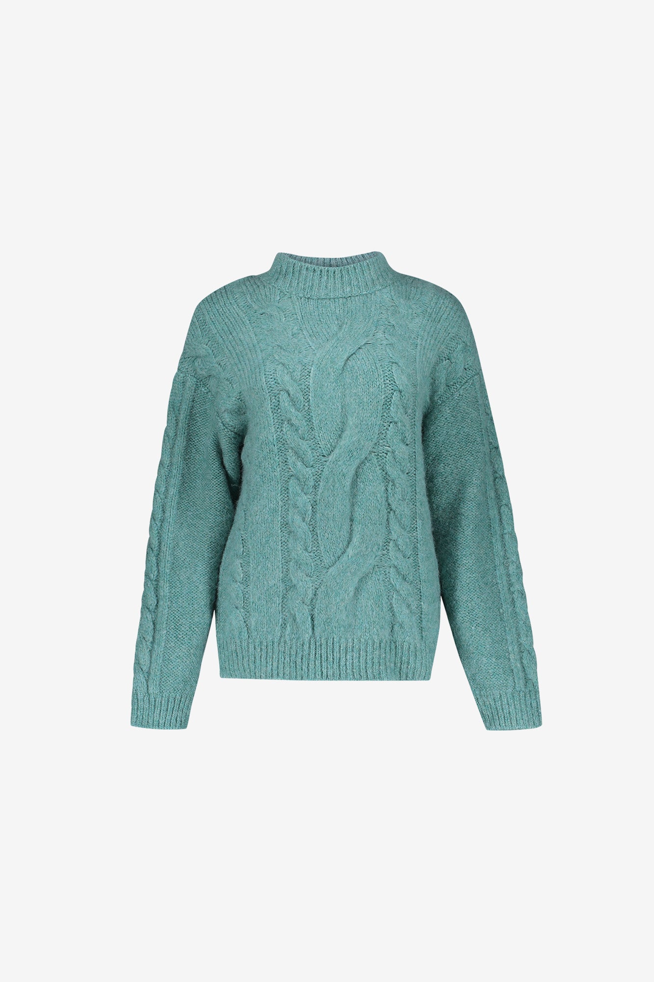 Geisha Zopfpullover mit Stehkragen