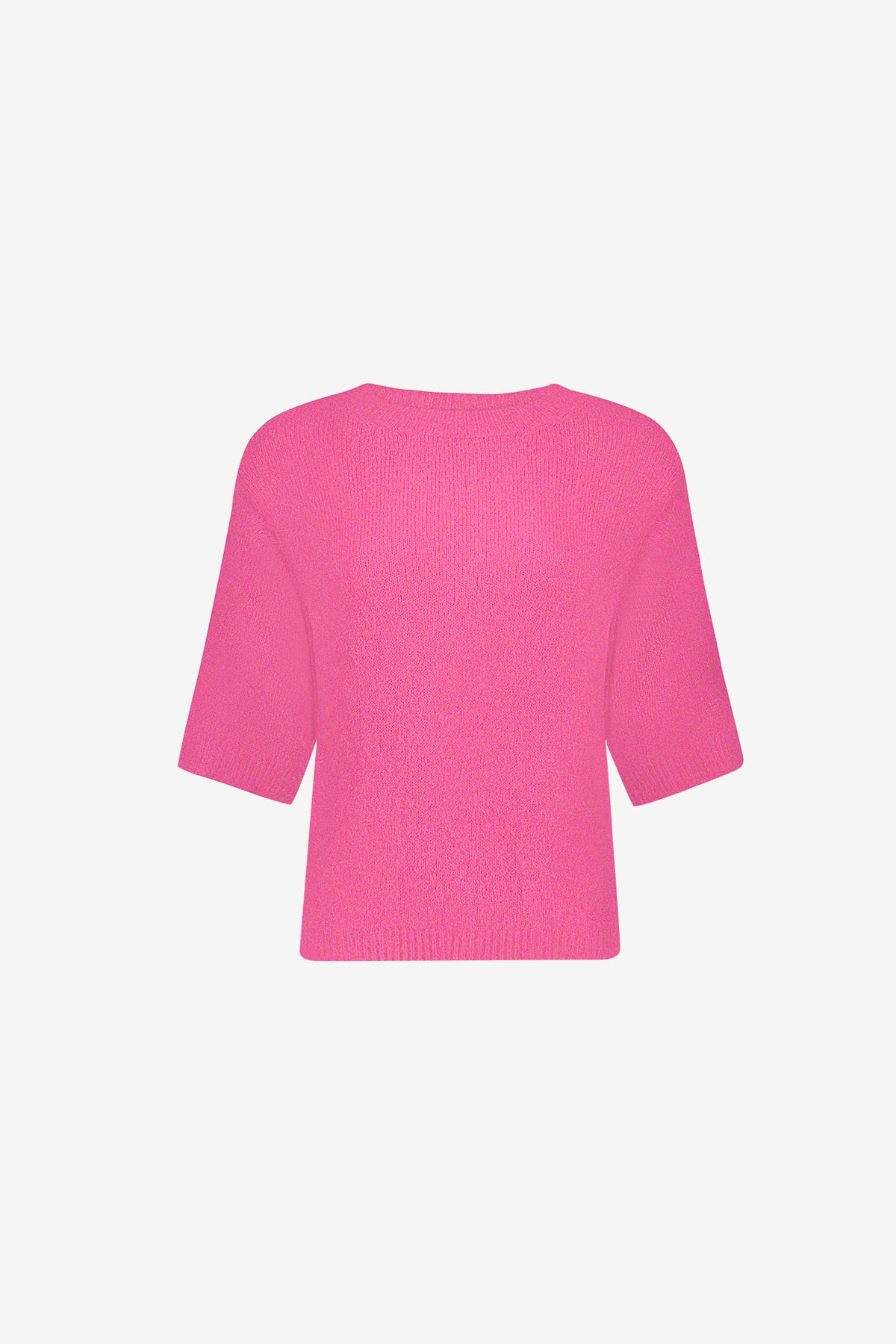 Geisha Feinstrickpullover mit halblangen Ärmeln