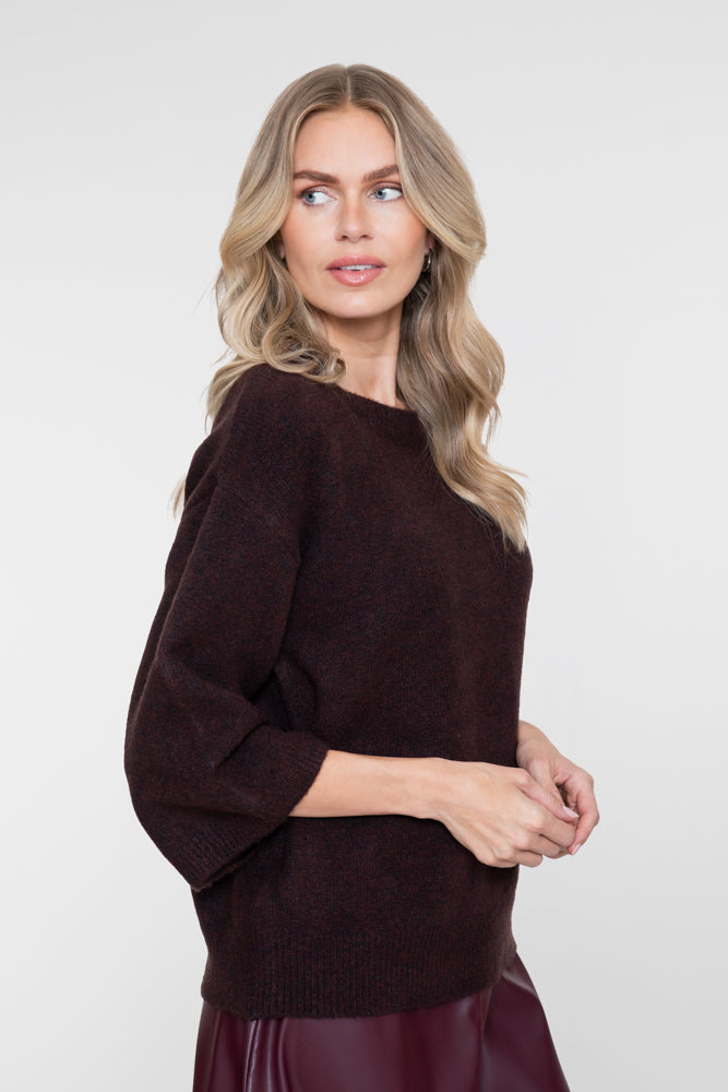 Geisha comfortabele pullover met klokmouwen