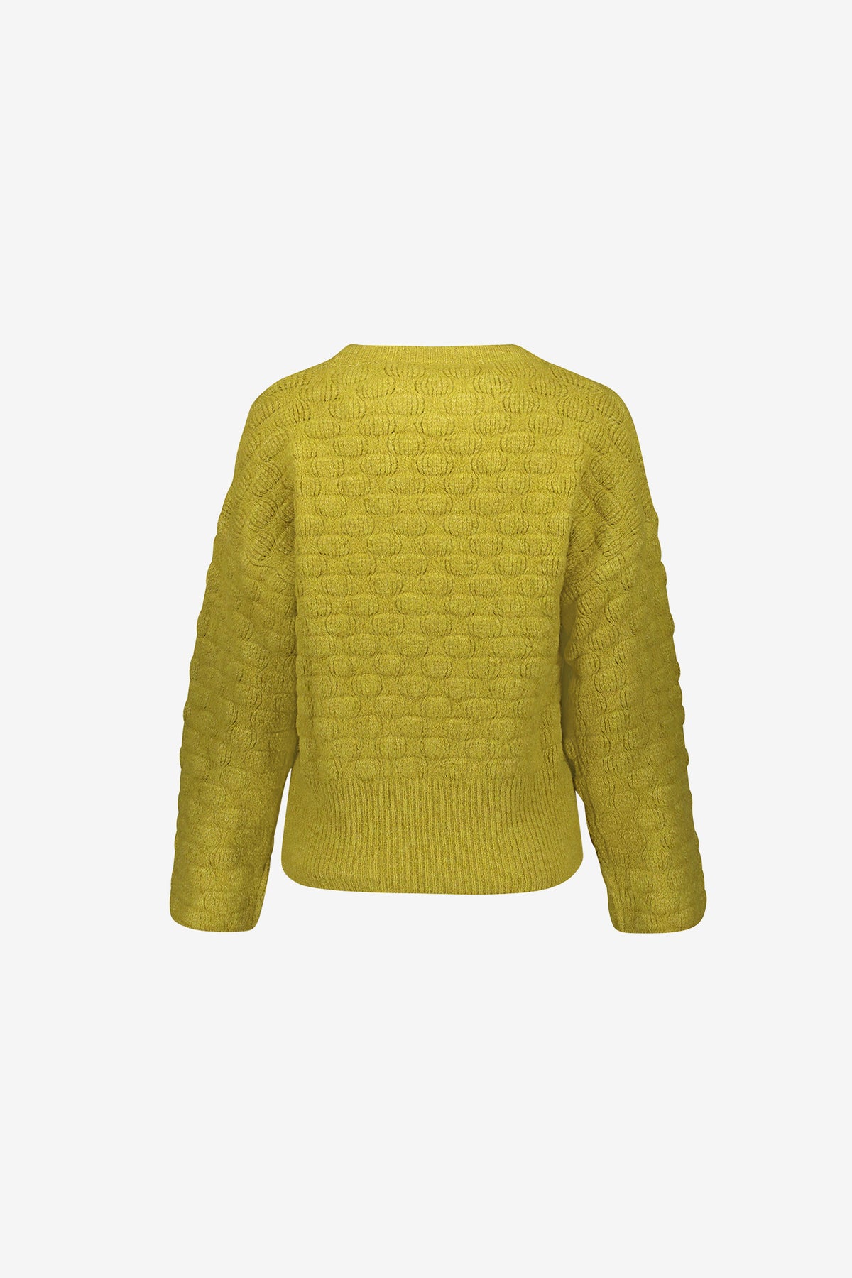 Geisha Damen Strickpullover mit gewelltem Ajourmuster
