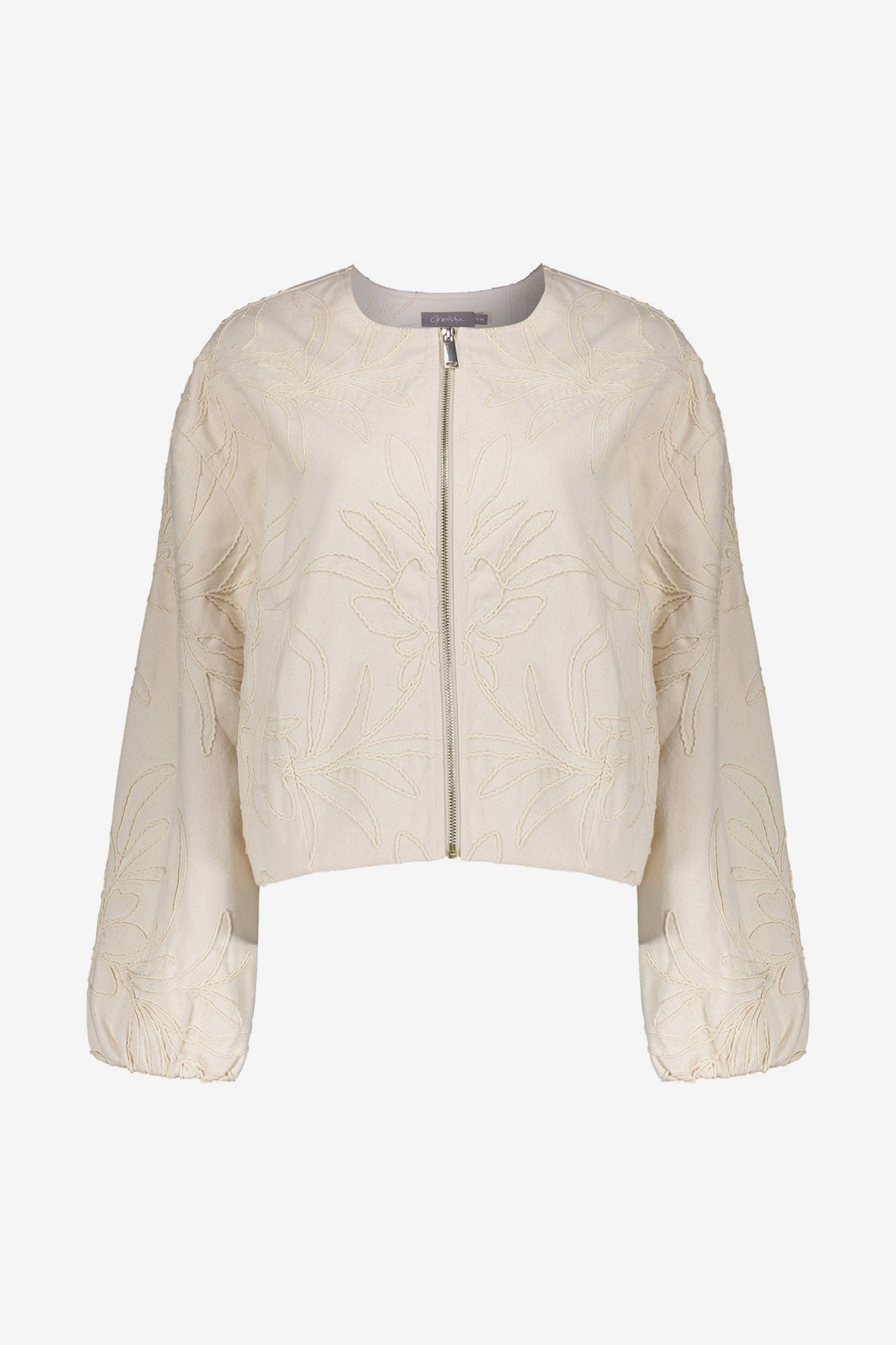 Bomberjacke mit Stickereien