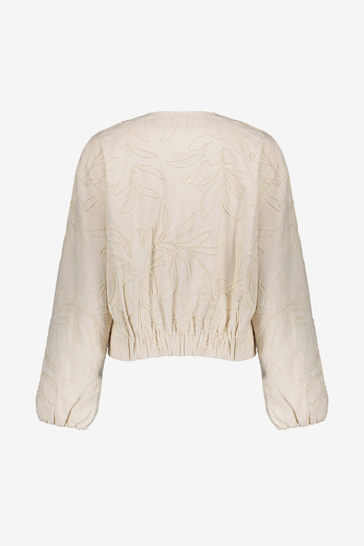 Bomberjacke mit Stickereien