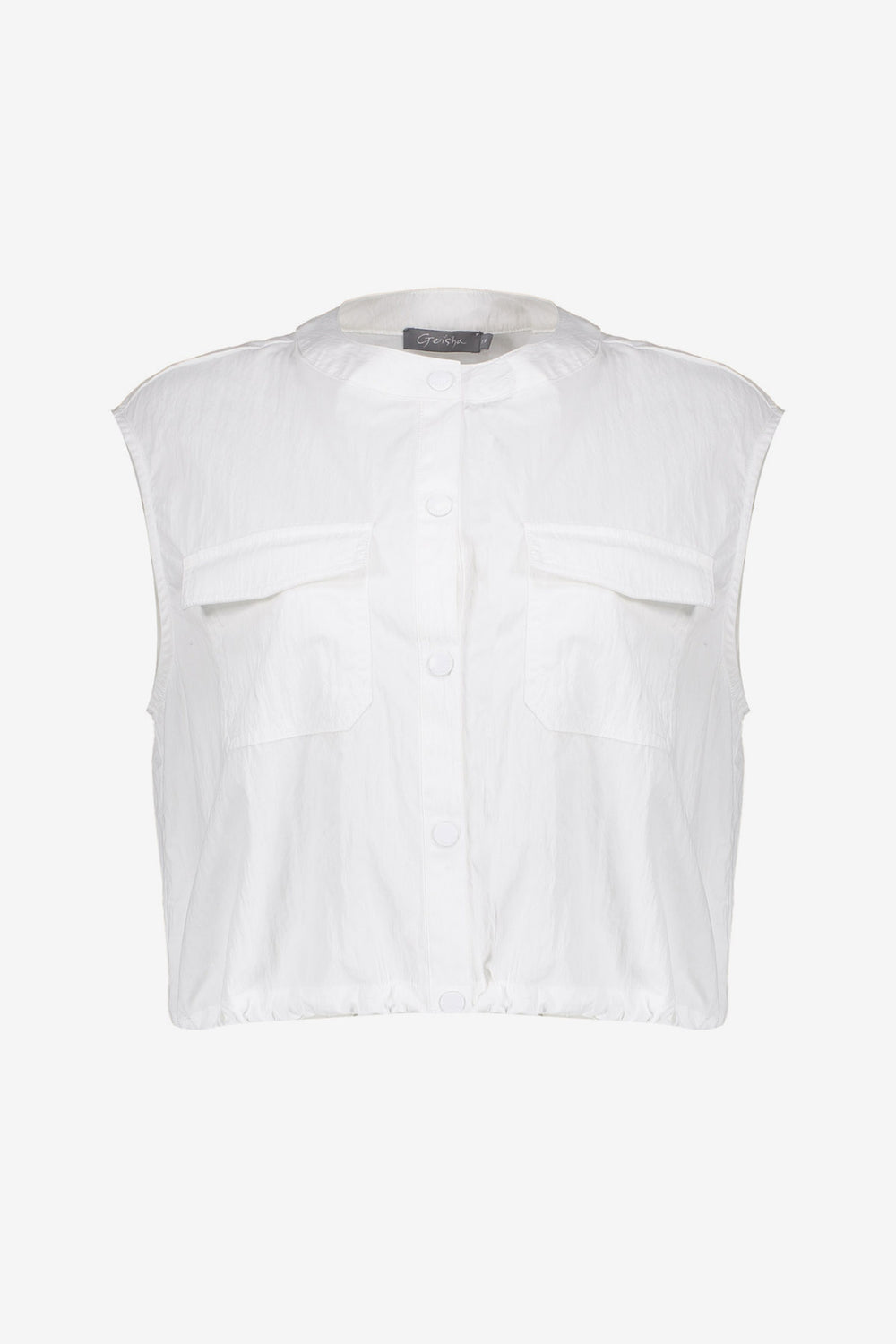 Geisha Ärmellose Parachute-Bluse