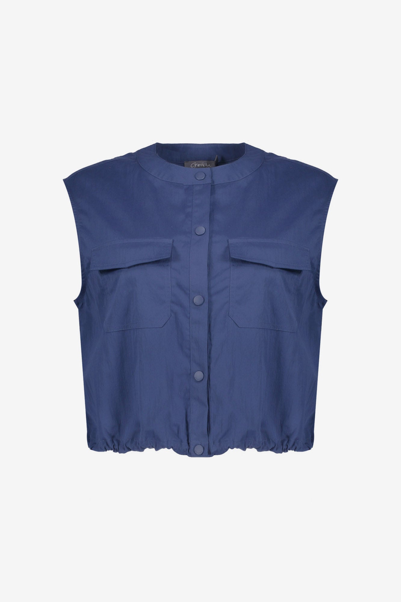 Geisha Ärmellose Parachute-Bluse