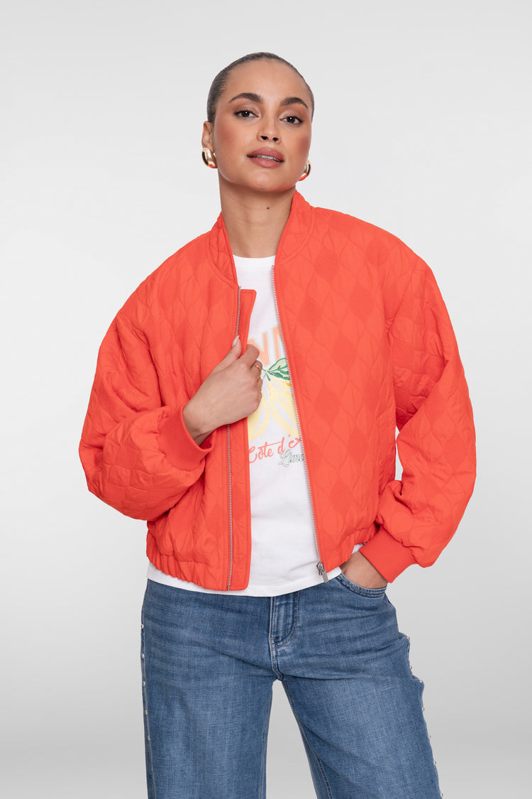 Geisha Gesteppte Jacke mit Reißverschluss