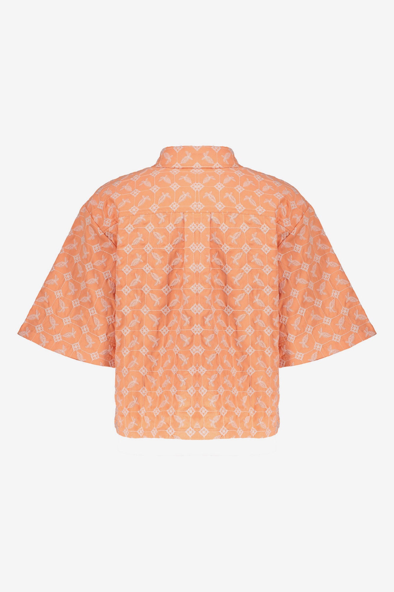 Geisha Stickerei-Bluse Co-Ord