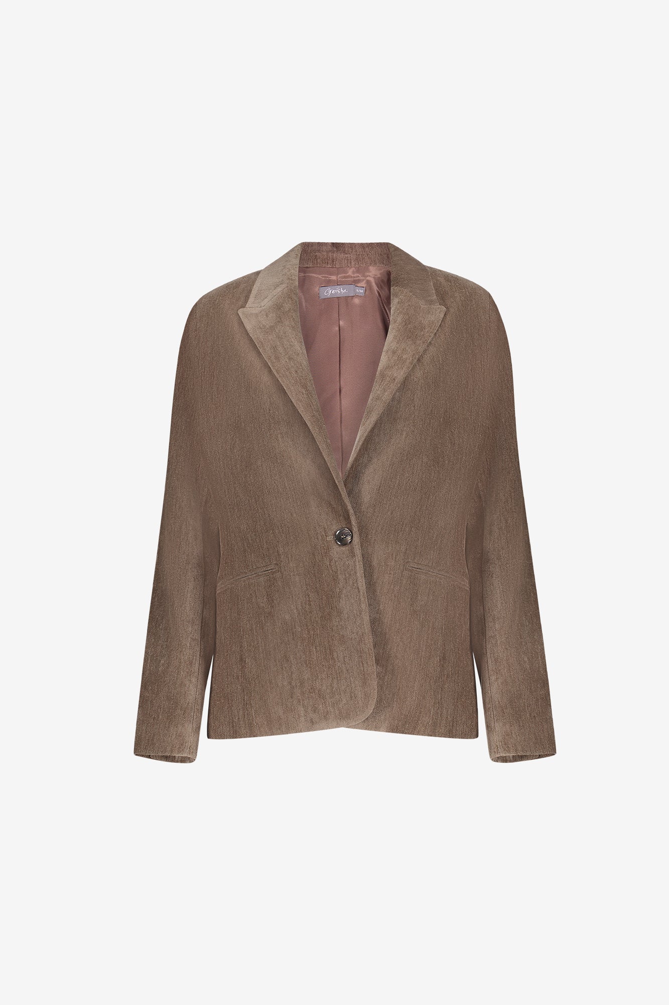 Geisha Blazer mit klassischem Reverskragen
