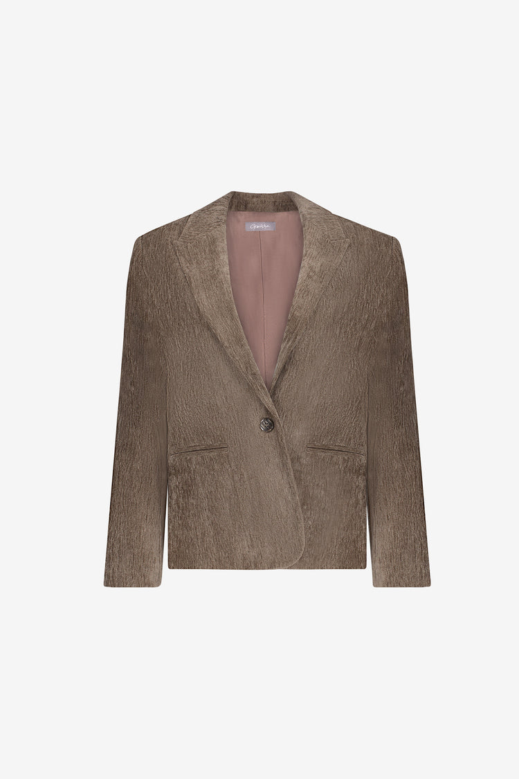 Geisha Blazer mit klassischem Reverskragen