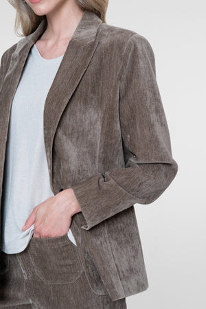 Geisha Blazer mit klassischem Reverskragen