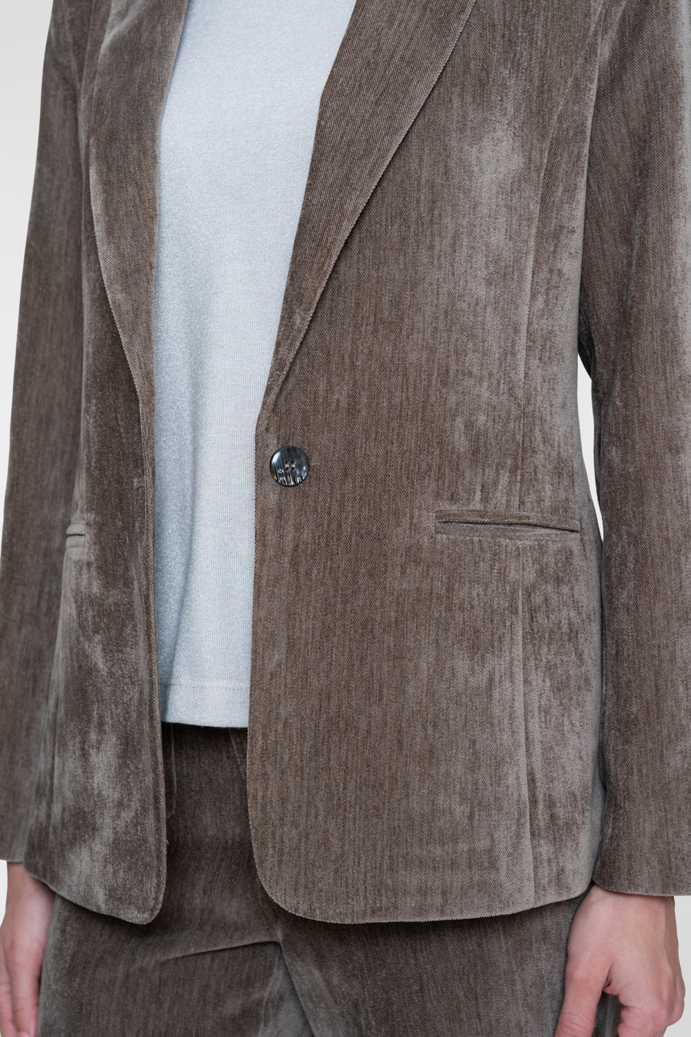 Geisha Blazer mit klassischem Reverskragen