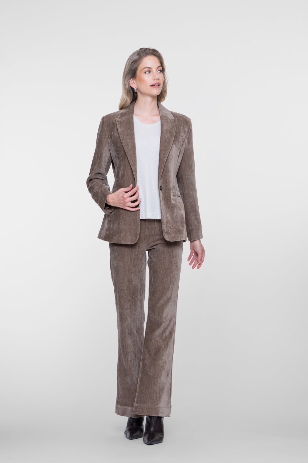 Geisha Blazer mit klassischem Reverskragen