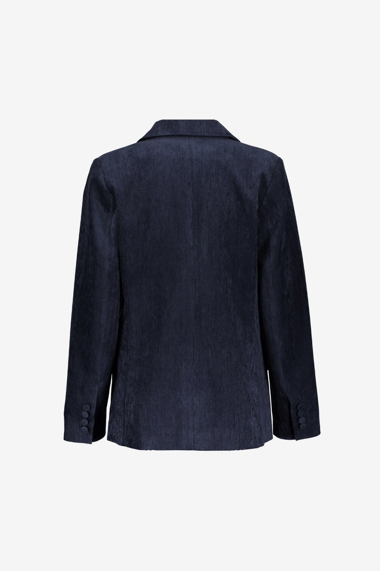 Geisha Blazer mit samtiger Struktur und Reverskragen
