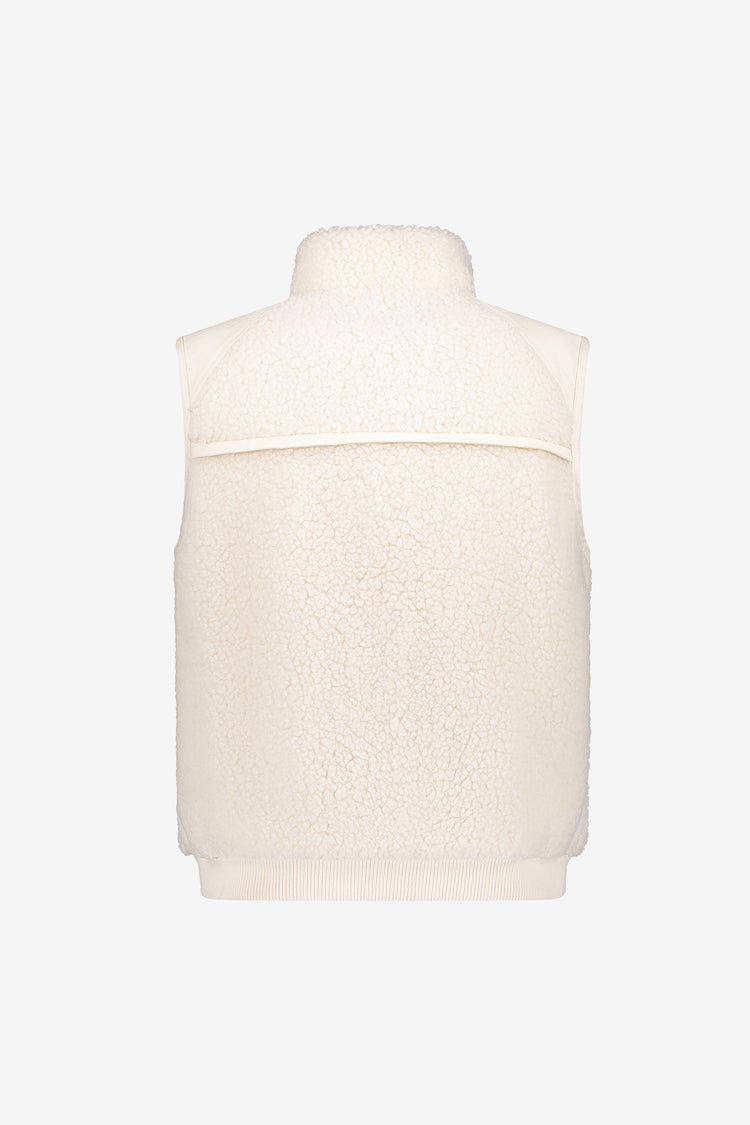 Geisha Teddy-Bodywarmer mit Stehkragen