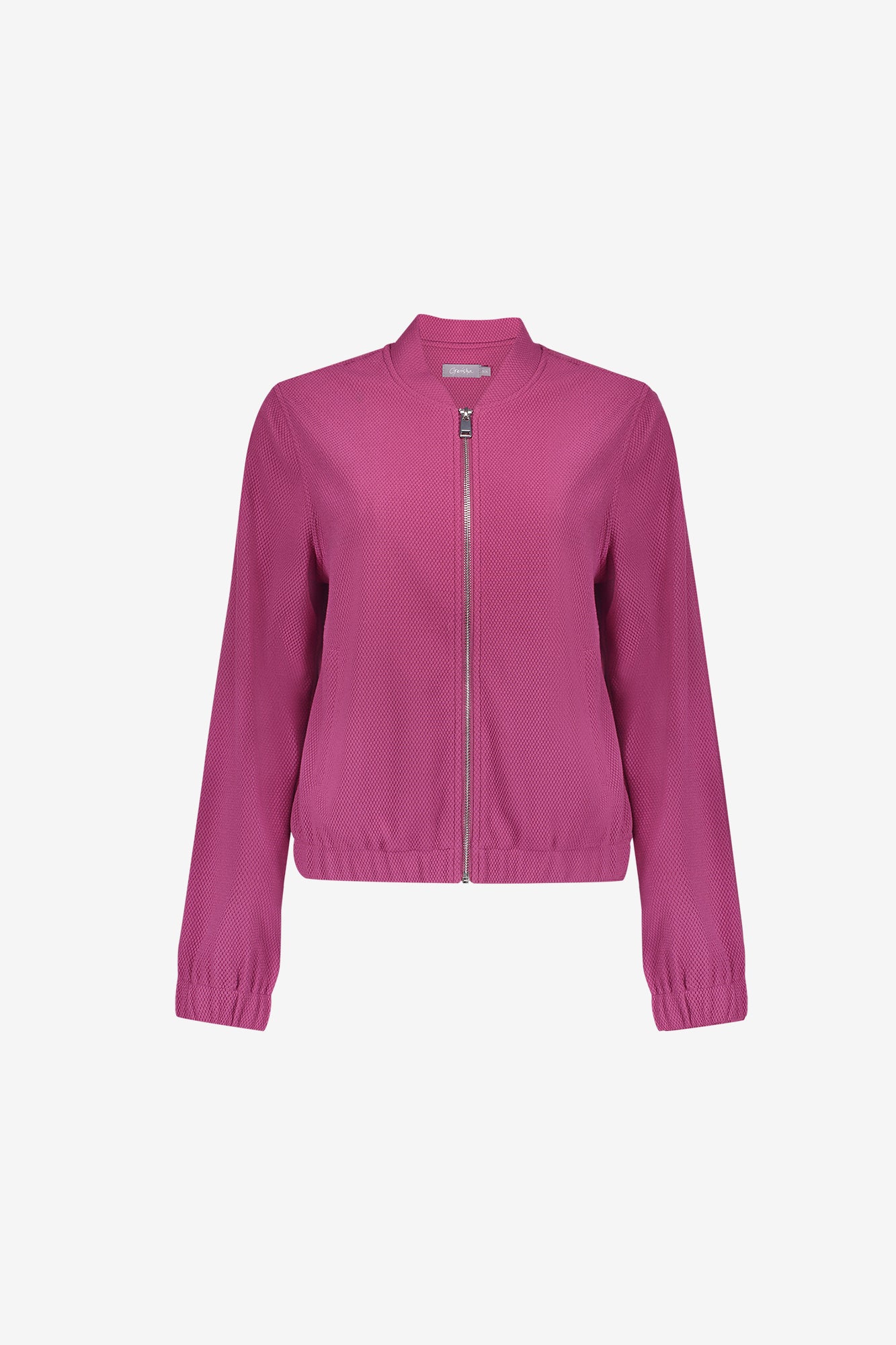 Geisha bequeme Bomberjacke mit Honeycomb-Struktur