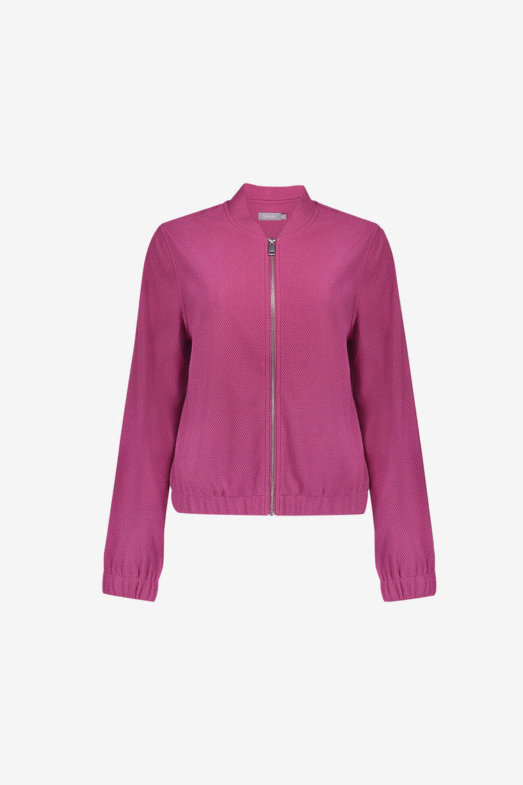 Geisha bequeme Bomberjacke mit Honeycomb-Struktur