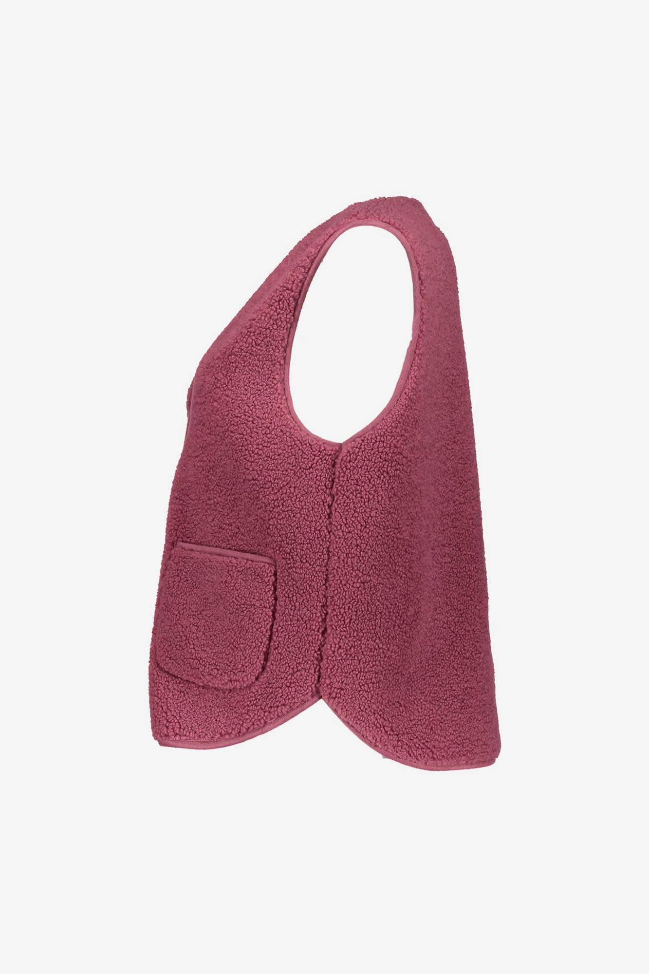 Geisha Teddyweste mit Knopfleiste