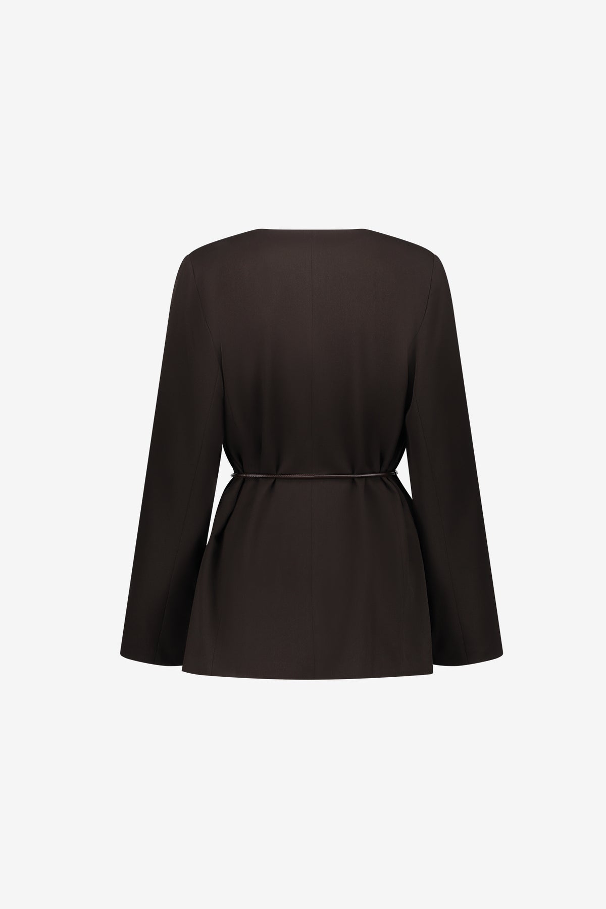Geisha Damen Blazer mit Bindegürtel und femininer Passform