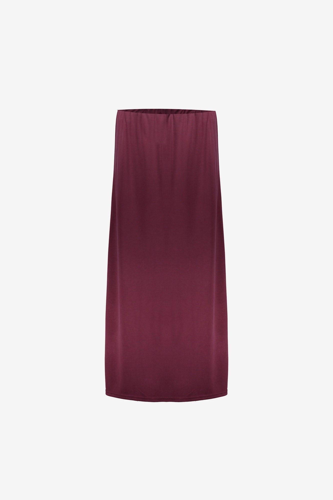 Geisha Maxirock aus Jersey mit eleganten Seitenschlitzen
