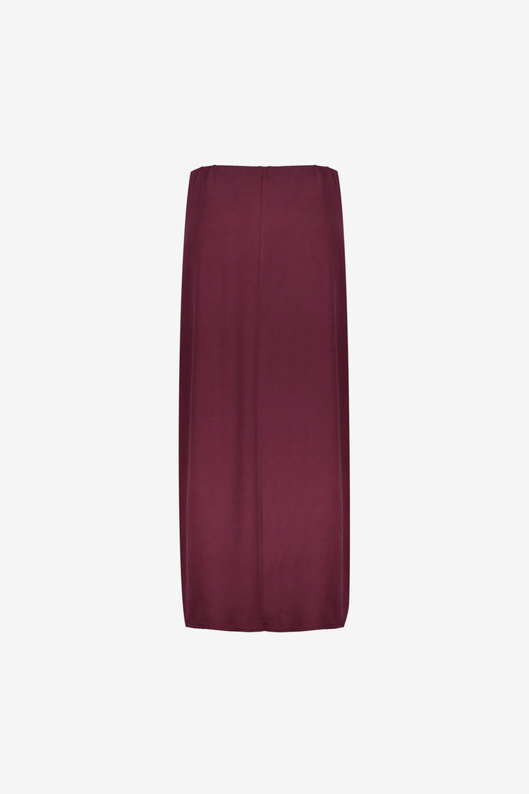 Geisha Maxirock aus Jersey mit eleganten Seitenschlitzen