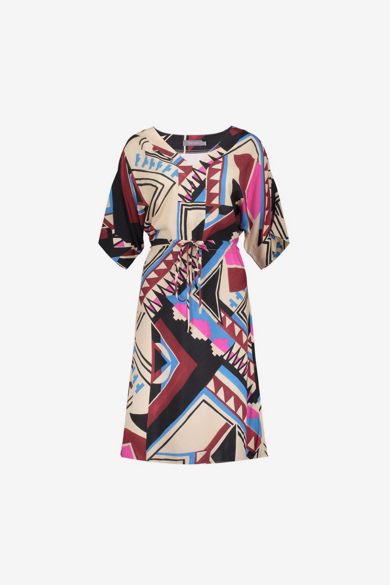 Kleid mit grafischem Print