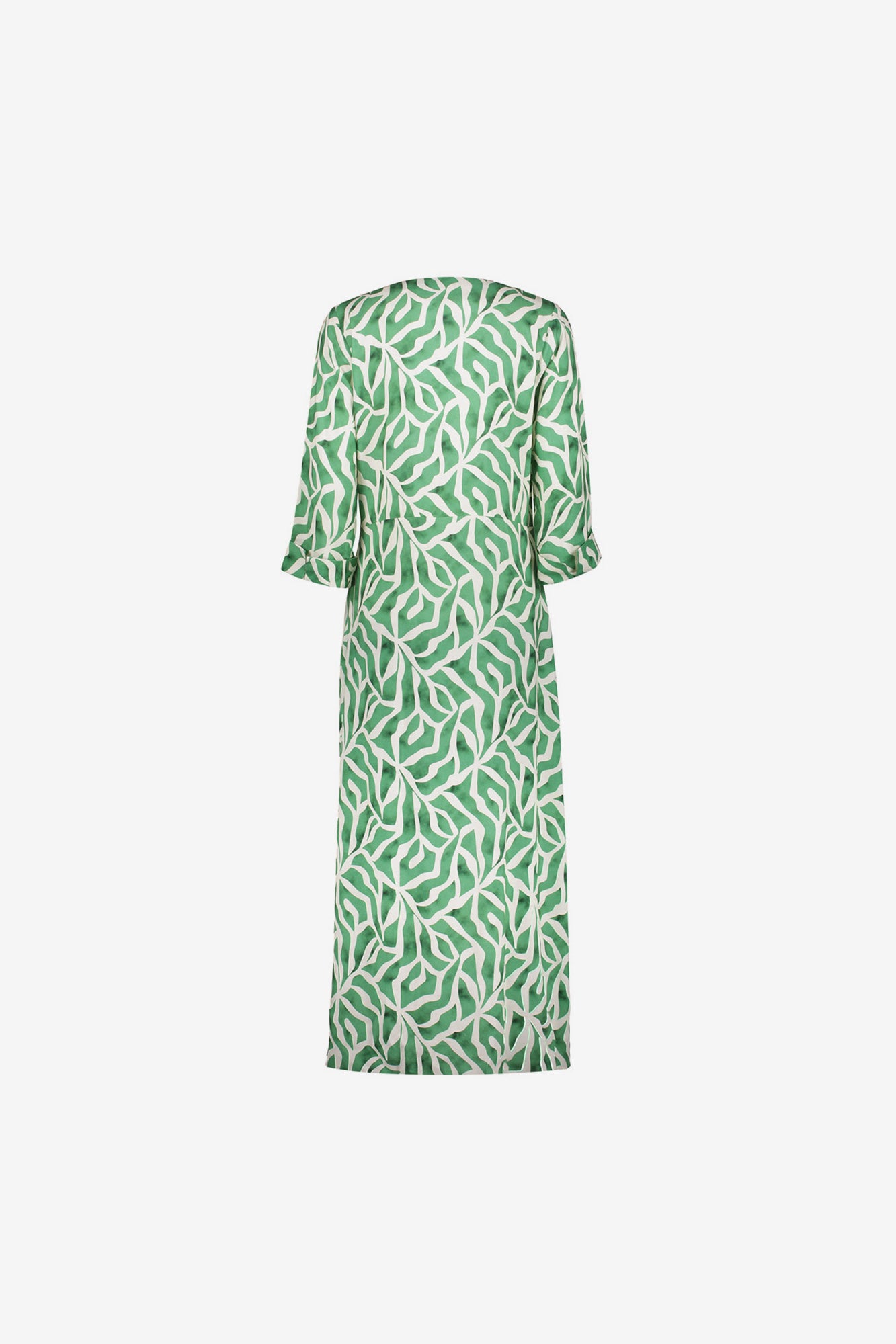 Geisha Maxikleid mit Print und V-Ausschnitt