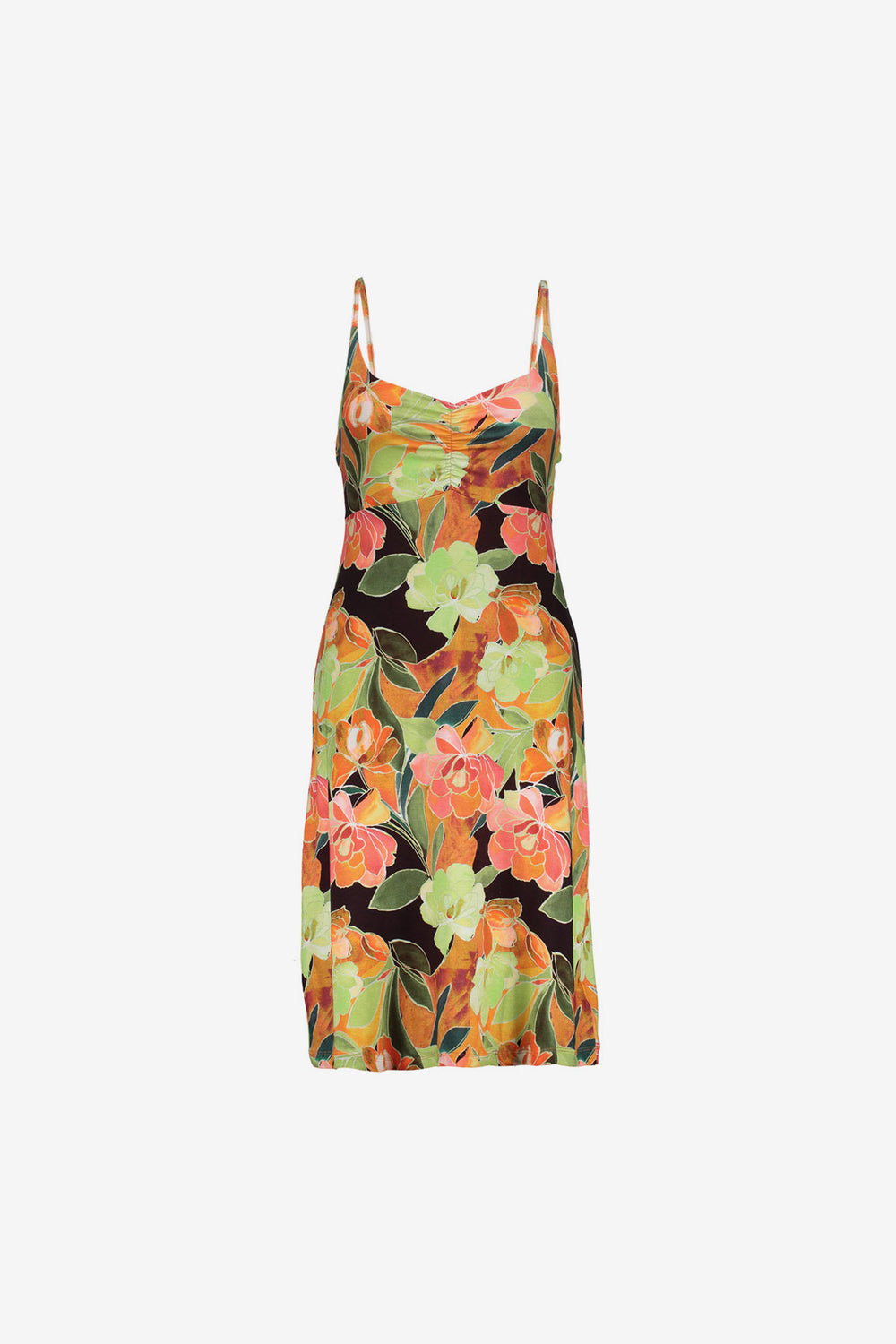 Geisha Kleid mit Spaghettiträgern