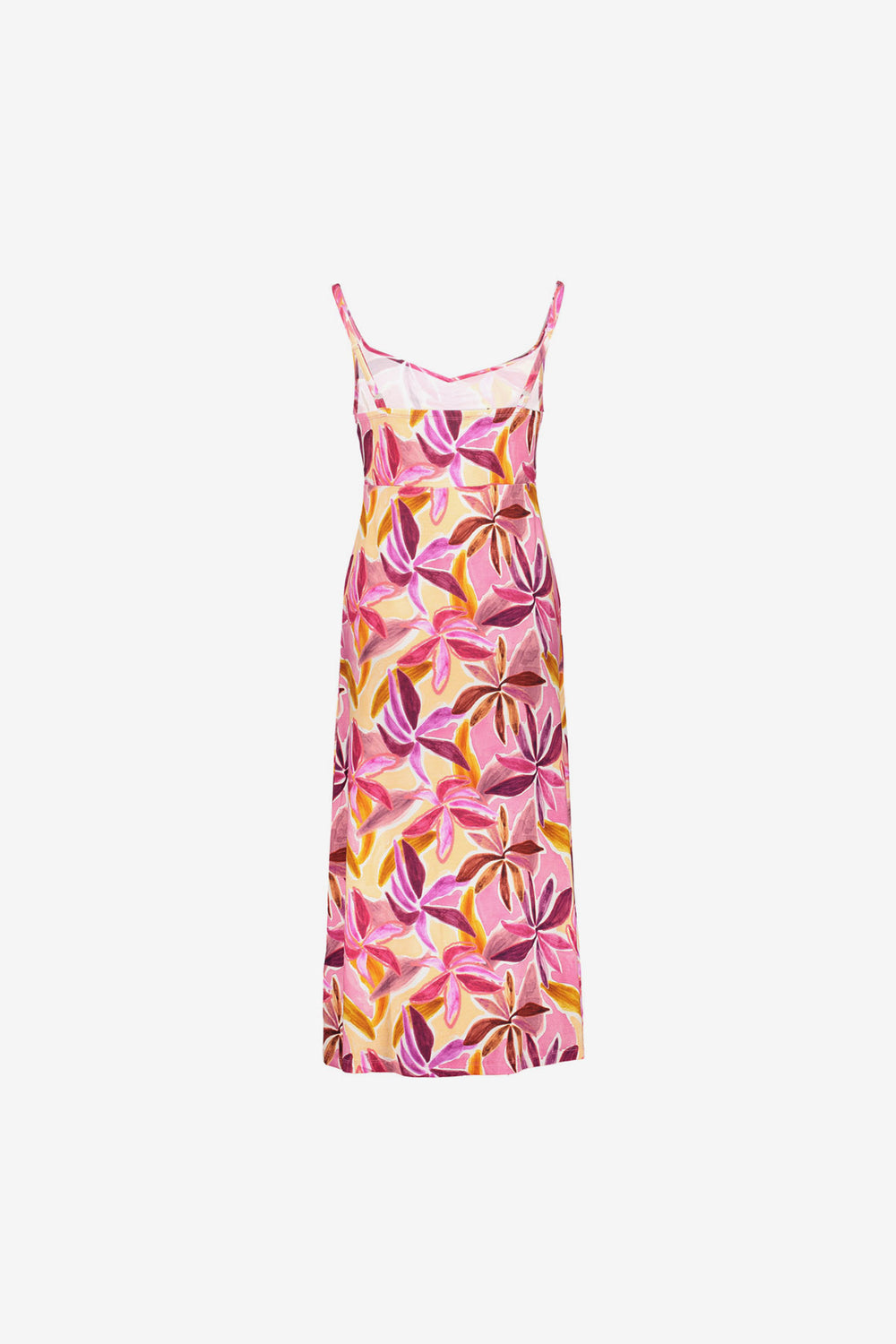 Geisha Kleid mit tropischem Print