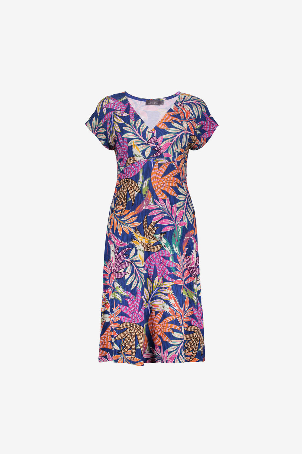 Geisha Tricotkleid mit Blumenprint