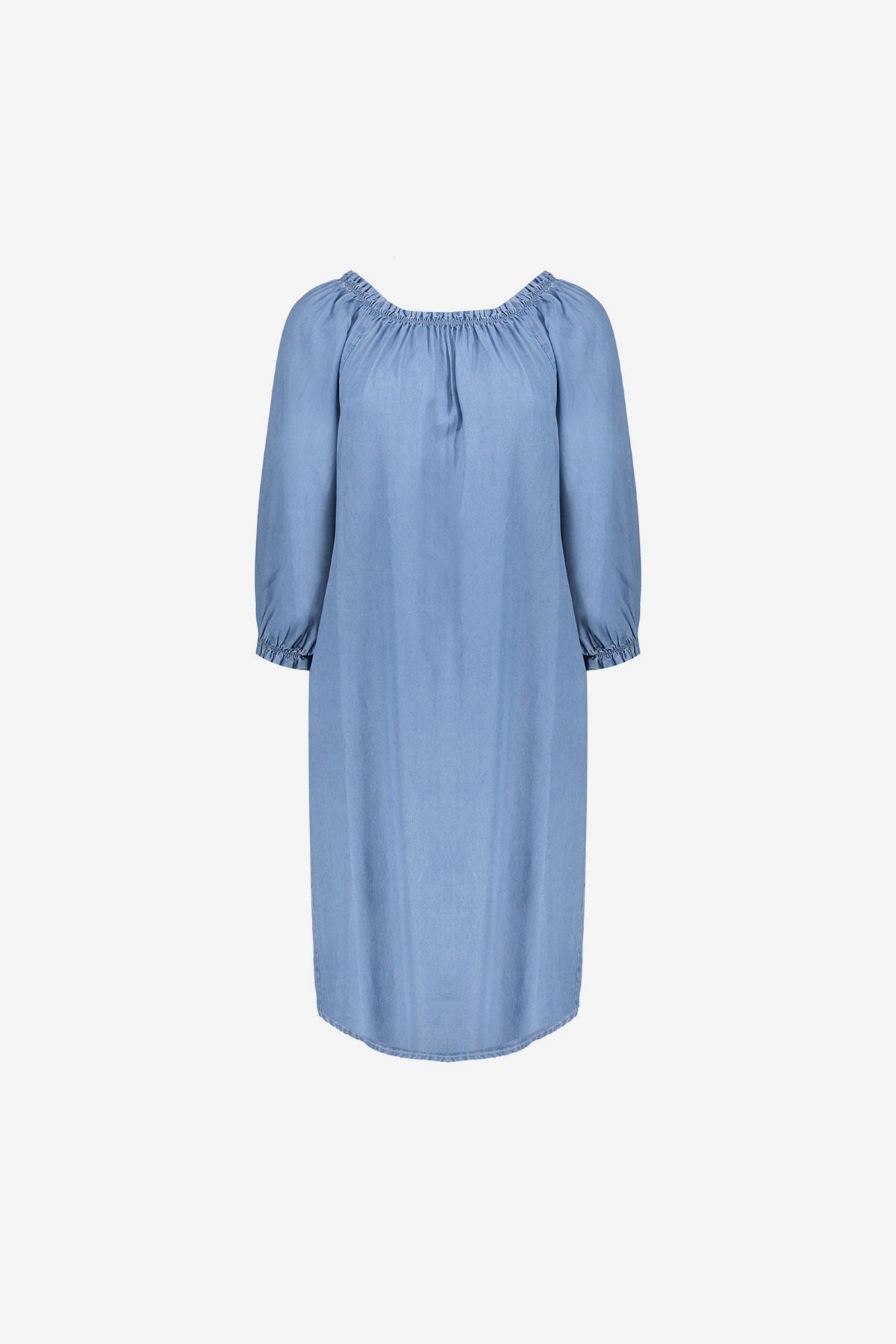 Geisha Lyocell Kleid für Frauen schulterfrei