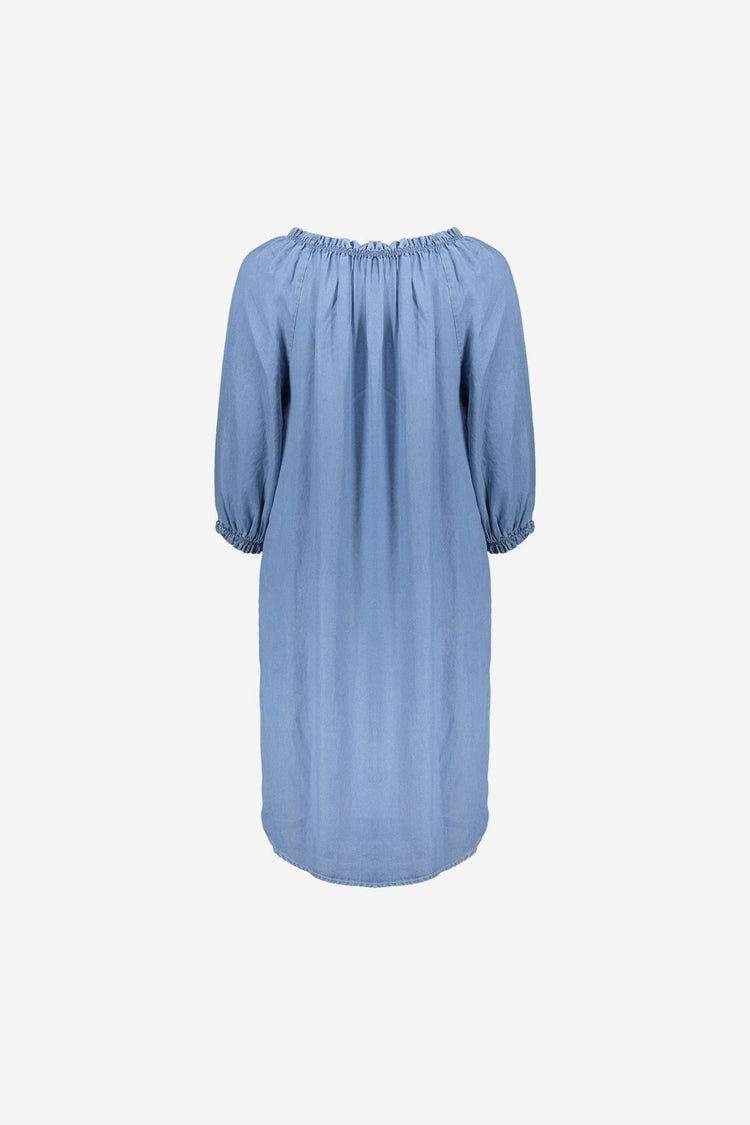 Geisha Lyocell Kleid für Frauen schulterfrei