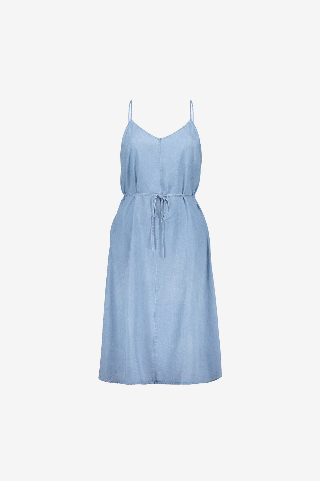Geisha Lyocellkleid mit Spaghettiträgern und sommerlicher Ausstrahlung