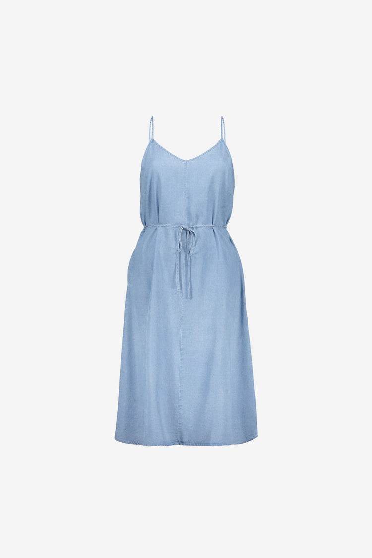 Geisha Lyocellkleid mit Spaghettiträgern und sommerlicher Ausstrahlung