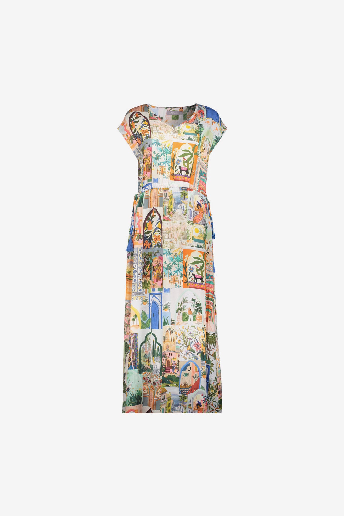 Geisha Frauen Kleid ästhetischen Druck